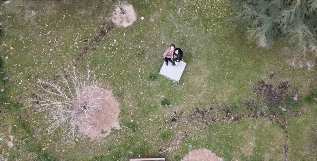 Save the date drone çekimi