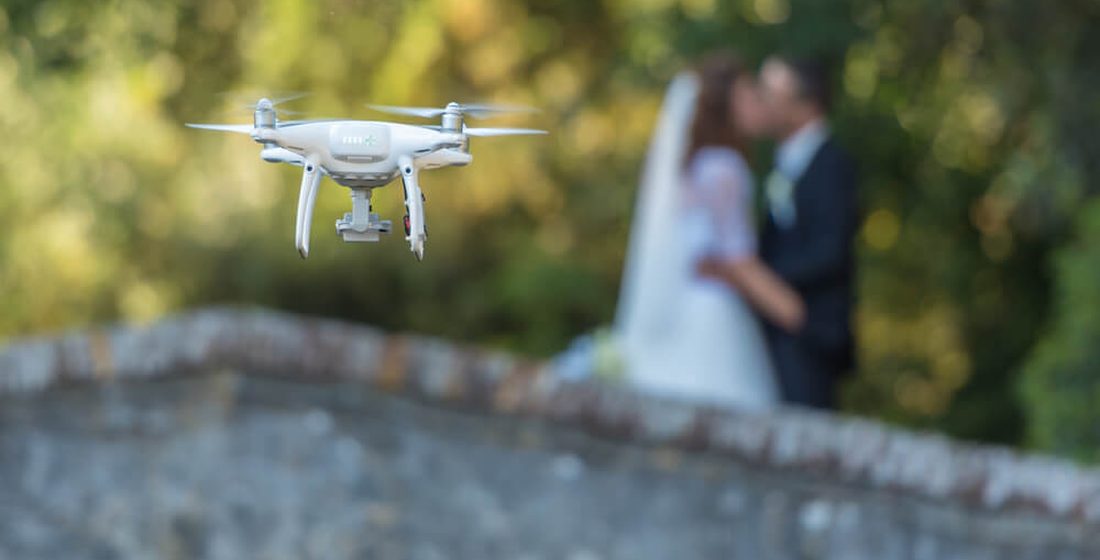 Konya düğün drone çekimi